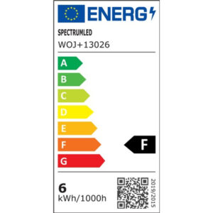SpectrumLED 6W=41W E14 480 lumen LED gyertya izzó, melegfehér WOJ13026