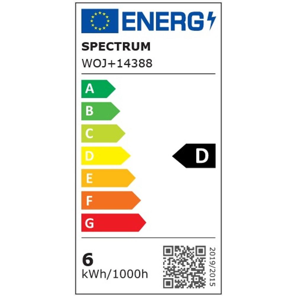 SpectrumLED Premium Clear COG 5,5W E14 LED gyertya, melegfehér 2évG WOJ14387_5_5W