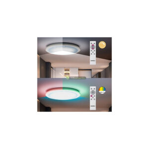 Rábalux LEONIE 32W RGB+CCT távirányítós, dimmelhető okos mennyezeti lámpa