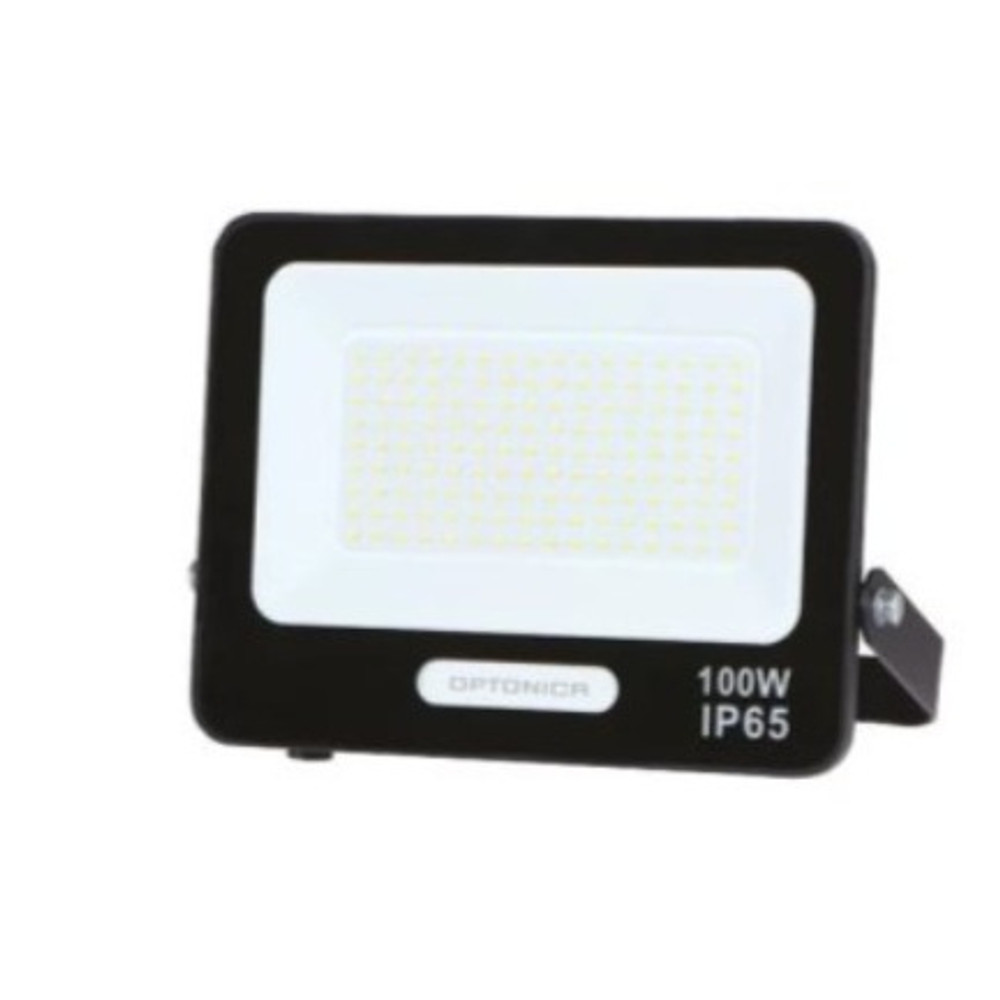 15828.jpg City Line fekete LED reflektor 100W