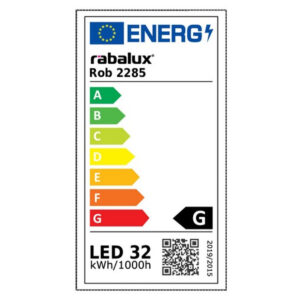 Rábalux ROB LED 32W kerek mennyezeti lámpa, természetes fehér 5évG