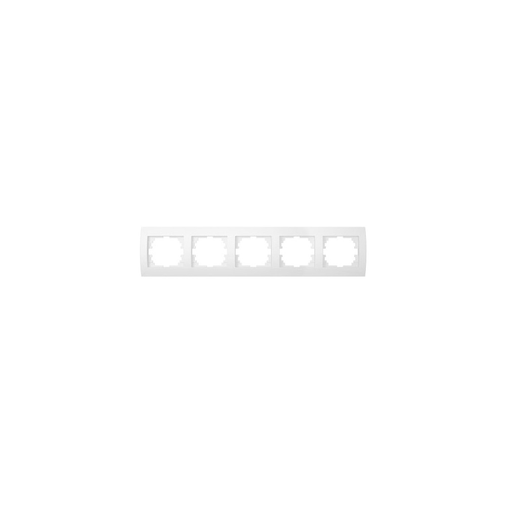 25121.jpg MOWION LOGI ötös vízszintes keret, fehér