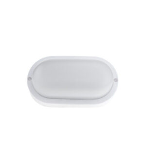 IP védettség – OPTO fehér ovális IP54 LED 8W kültéri mennyezeti lámpa, meleg fehér 2700K 2803