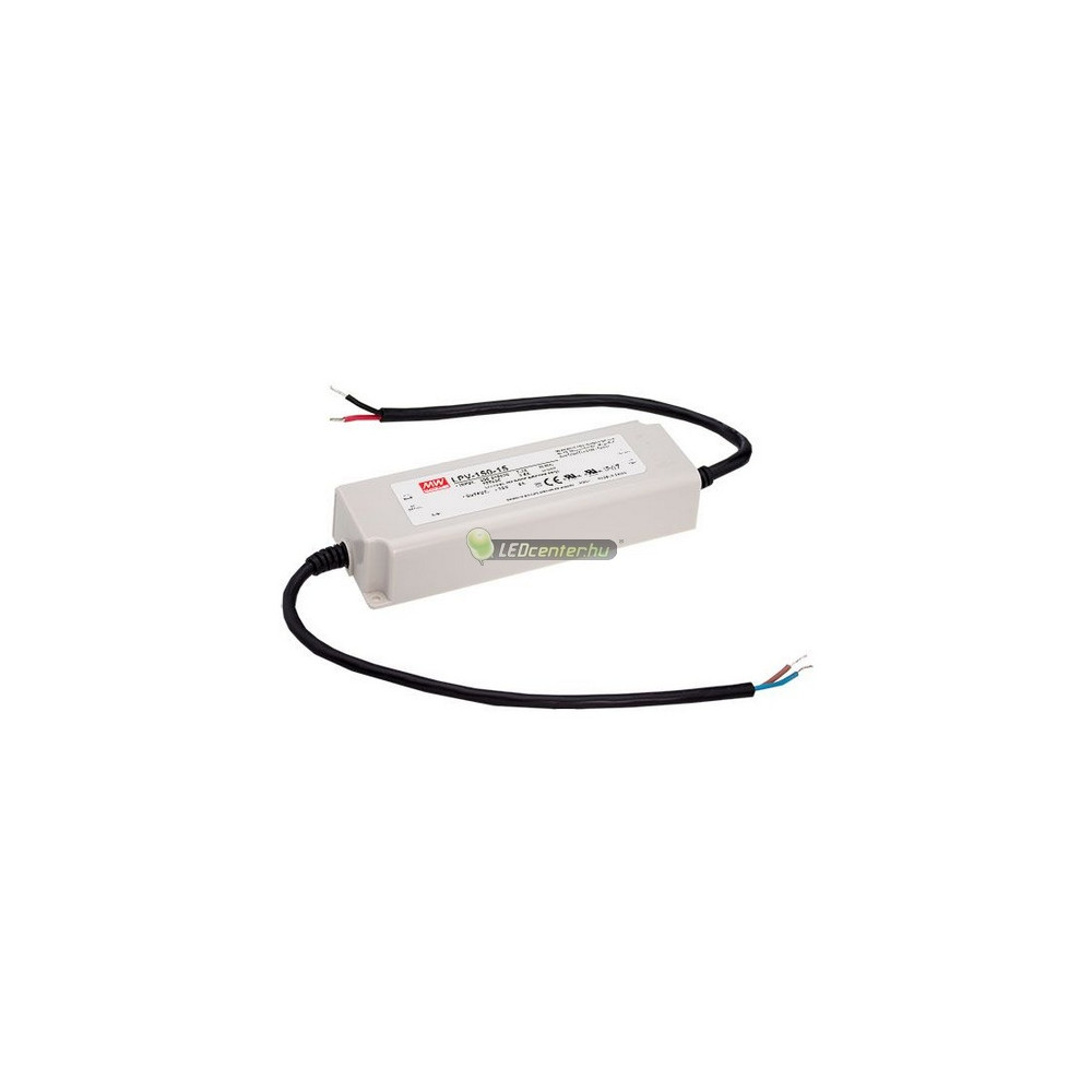 MEAN WELL LPV-150-12 vízálló 12V LED tápegység, 150W, 230V/DC12V
