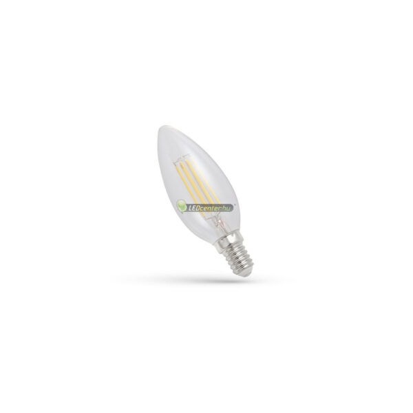 SpectrumLED Premium Clear COG E14 LED gyertya izzó