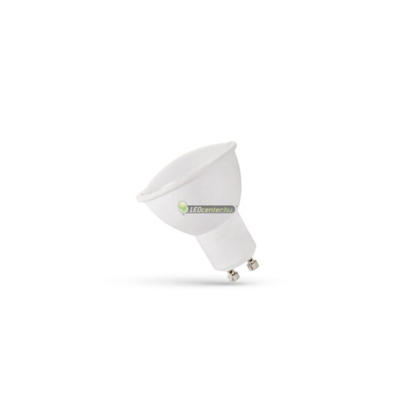SpectrumLED GU10 LED szpot izzó, 4W 120°, 280 lumen, melegfehér