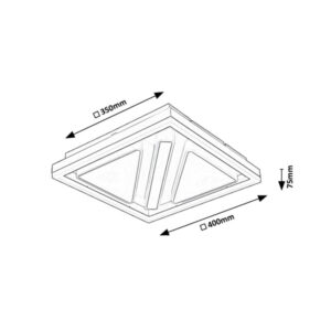 71111-GREMIN-led-mennyezeti-lampa-15.jpg Rábalux GREMIN LED 73W távirányítós design fém mennyezeti lámpa, hideg-melegfehér 5évG 71111
