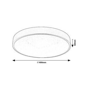 71135-OCTAV2-csillogo-effektu-ezust-led-mennyezeti-lampa-5.jpg Rábalux OCTAV2 LED 24W csillogó fényhatású ezüst mennyezeti lámpa, természetes fehér 5évG 71135