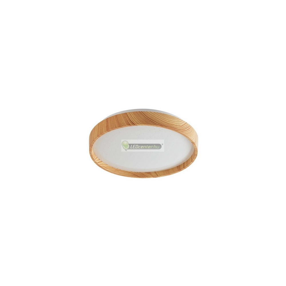 71143-LEANA-led-mennyezeti-lampa-2.jpg Rábalux LEANA2 71143 LED 12W fa hatású mennyezeti lámpa, melegfehér 5évG