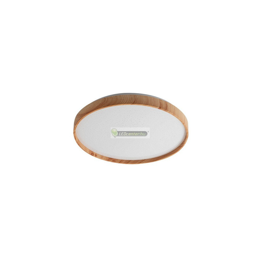 71144-LEANA-led-mennyezeti-lampa-1.jpg Rábalux LEANA2 71144 LED 24W fa hatású mennyezeti lámpa, melegfehér 5évG