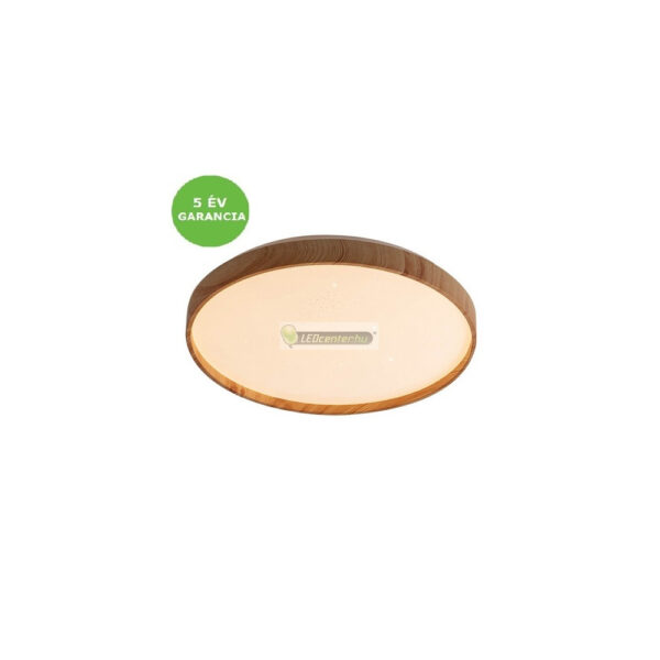 71144-LEANA-led-mennyezeti-lampa-2.jpg Rábalux LEANA2 71144 24W fa hatású LED mennyezeti lámpa, melegfehér