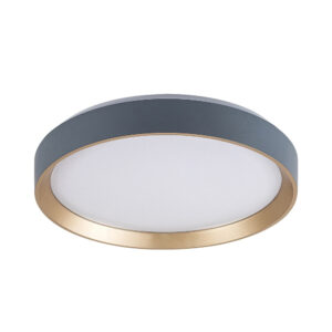 71185-LIATRIS2-kerek-led-lampatest-2.jpg Rábalux LIATRIS2 LED 24W szürke-arany oldalvilágítós mennyezeti lámpa, melegfehér 5évG 71185