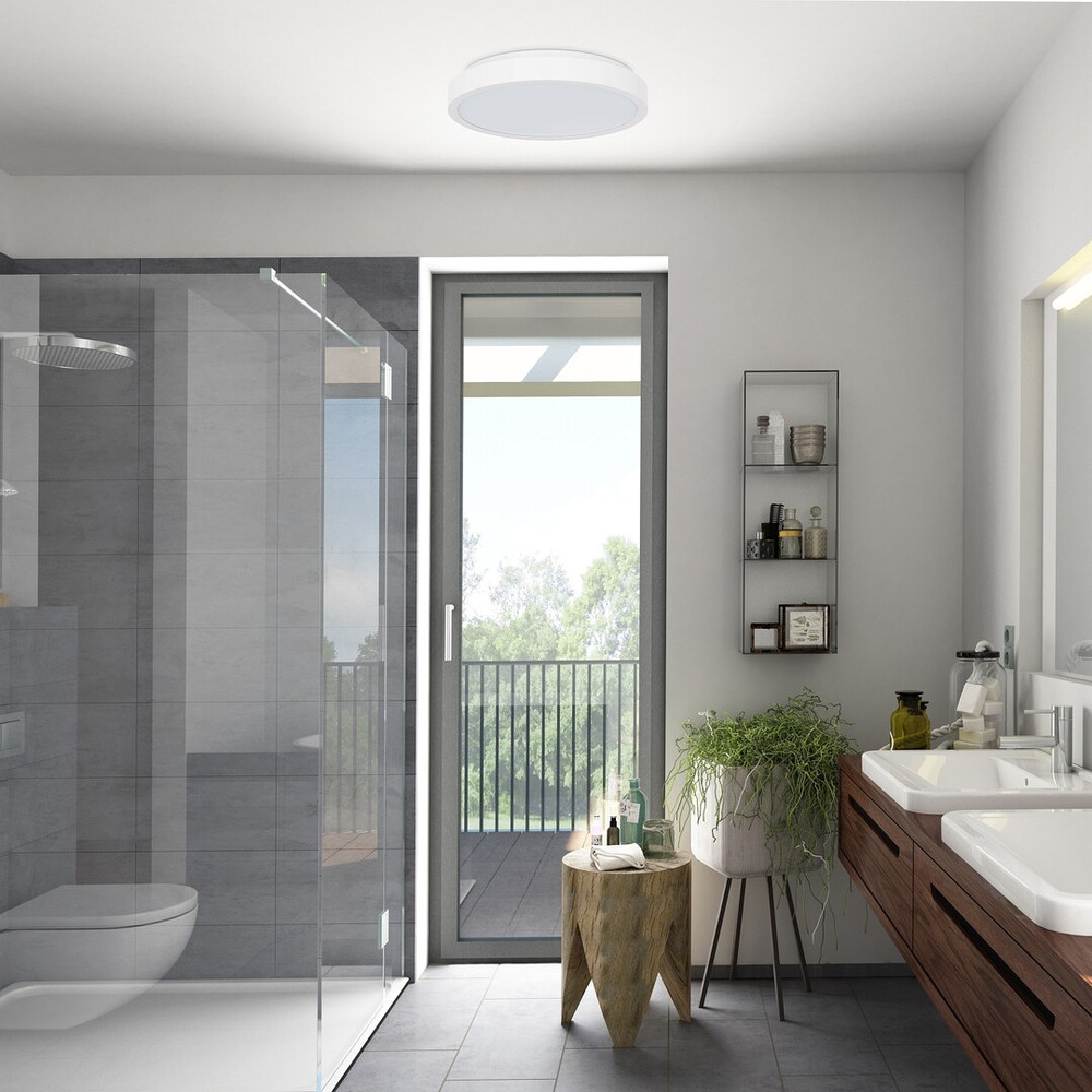 71259-Samira-ip44-feher-furdoszobai-mennyezeti-lampa-2.jpg Rábalux SAMIRA IP44 LED 48W fehér fürdőszobai-mennyezeti-kültéri lámpa 5évG 71259