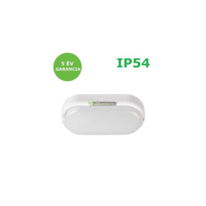 Rábalux HORT fehér ovális IP54 LED kültéri mennyezeti lámpa, 15W, természetes fehér