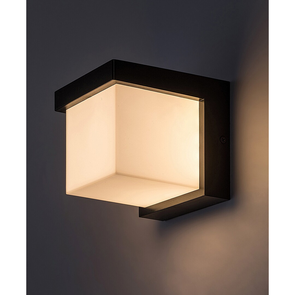 Rábalux ANDELLE 10W LED fekete kültéri fali lámpa IP54 5évG 77095
