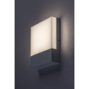 Rábalux GIMONE 10W LED fehér kültéri fali lámpa IP44 5évG 77098
