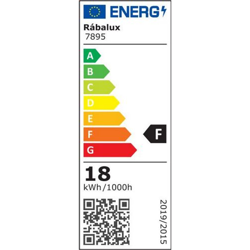 Rábalux TARTU IP44 LED 18W kültéri mennyezeti lámpa, választható színhőmérséklet 5évG