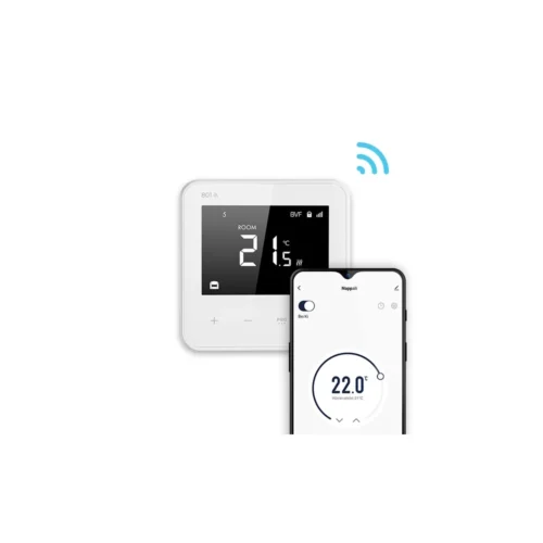 801_feher_wifi.webp BVF 801 WiFi termosztát 3m padlószenzorral, fehér