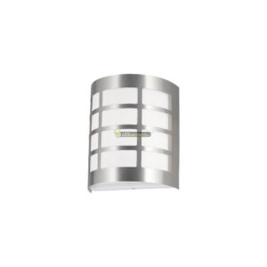 Rábalux SEVILLA inox kültéri fali lámpa, 1xE27, IP44