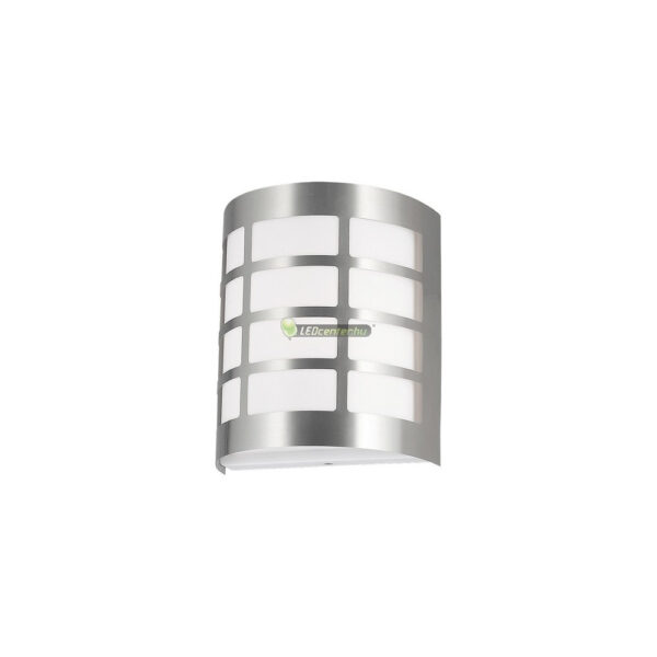 Rábalux SEVILLA inox kültéri fali lámpa, 1xE27, IP44