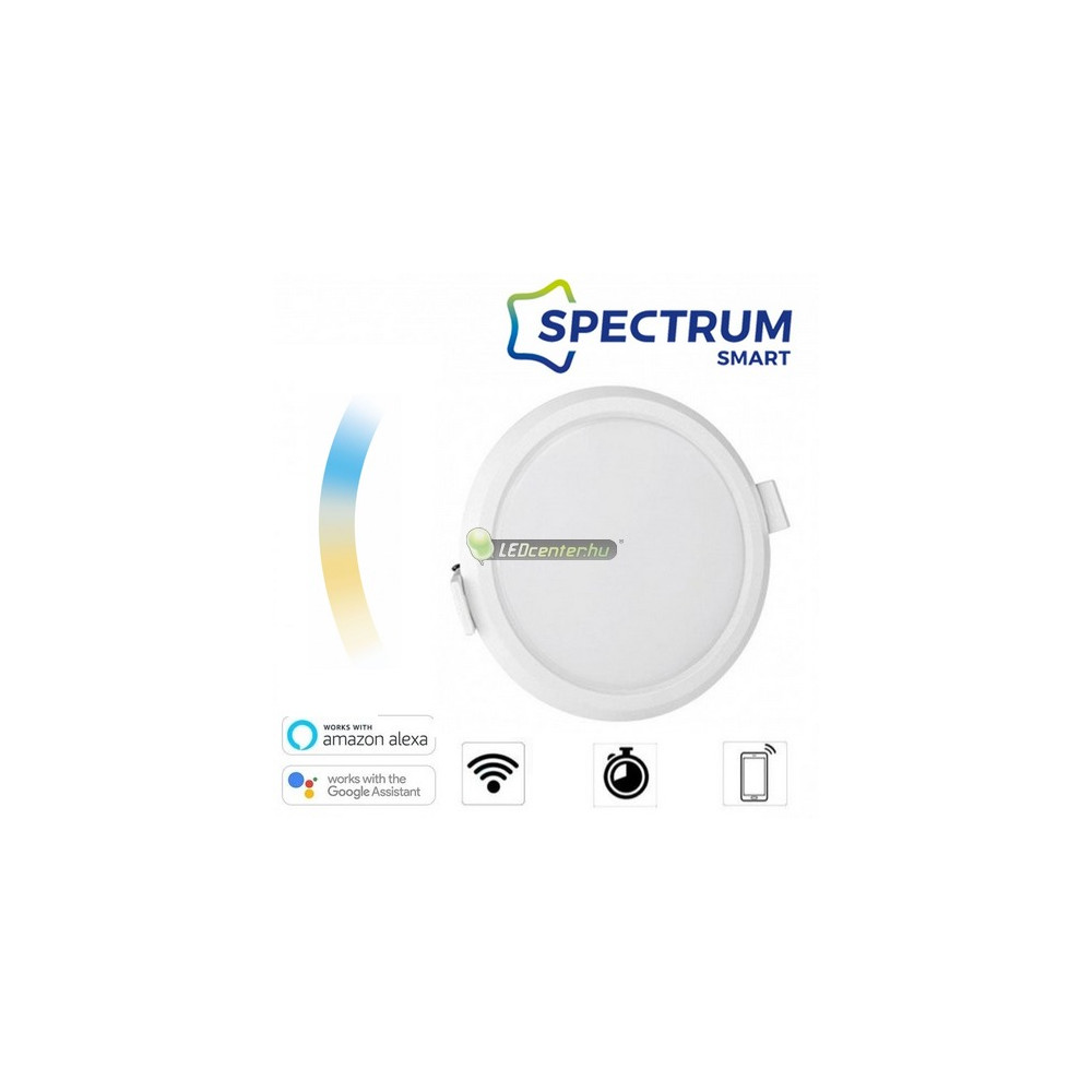 SpectrumLED Smart ALGINE WiFi-s okos LED mennyezeti lámpa