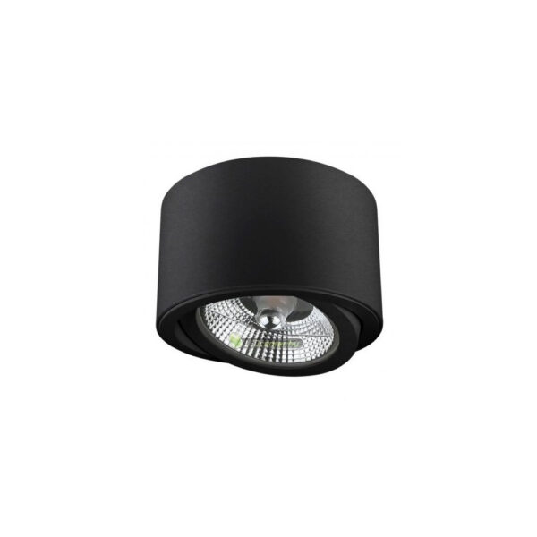 SpectrumLED CHLOE AR111/ES111 GU10 billenthető lámpatest, fekete