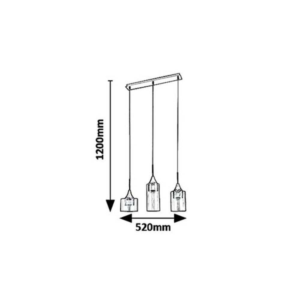Rábalux Candice modern, dizájn LED lámpa 15W, TERMÉSZETESfehér 5évG 6350