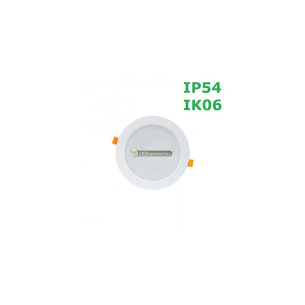 DURE-3-18W-IP54-IK06-kerek-led-lampatest.jpg SpectrumLED DURE 3 18W kerek mélysugárzó LED mennyezeti lámpa