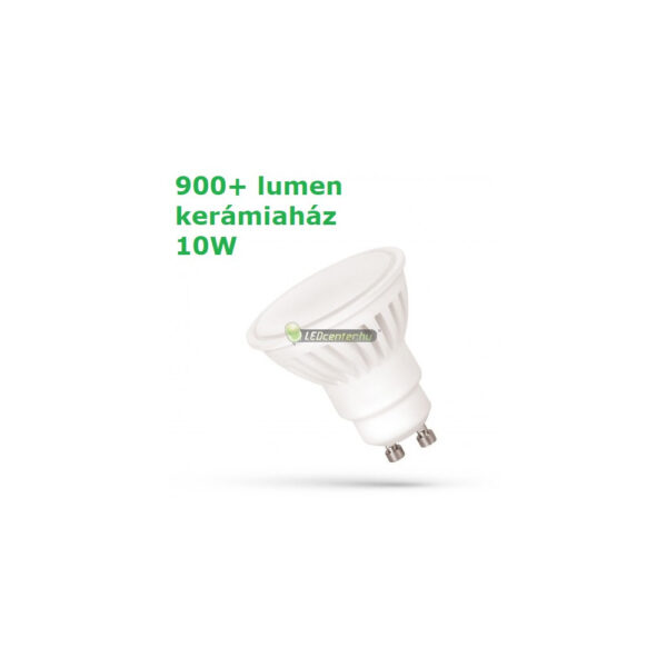 SpectrumLED GU10 Premium 10W 100° kerámiaházas LED szpot izzó