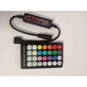 LUNA-11 LED RF mini RGB(W) dimmer távirányítóval