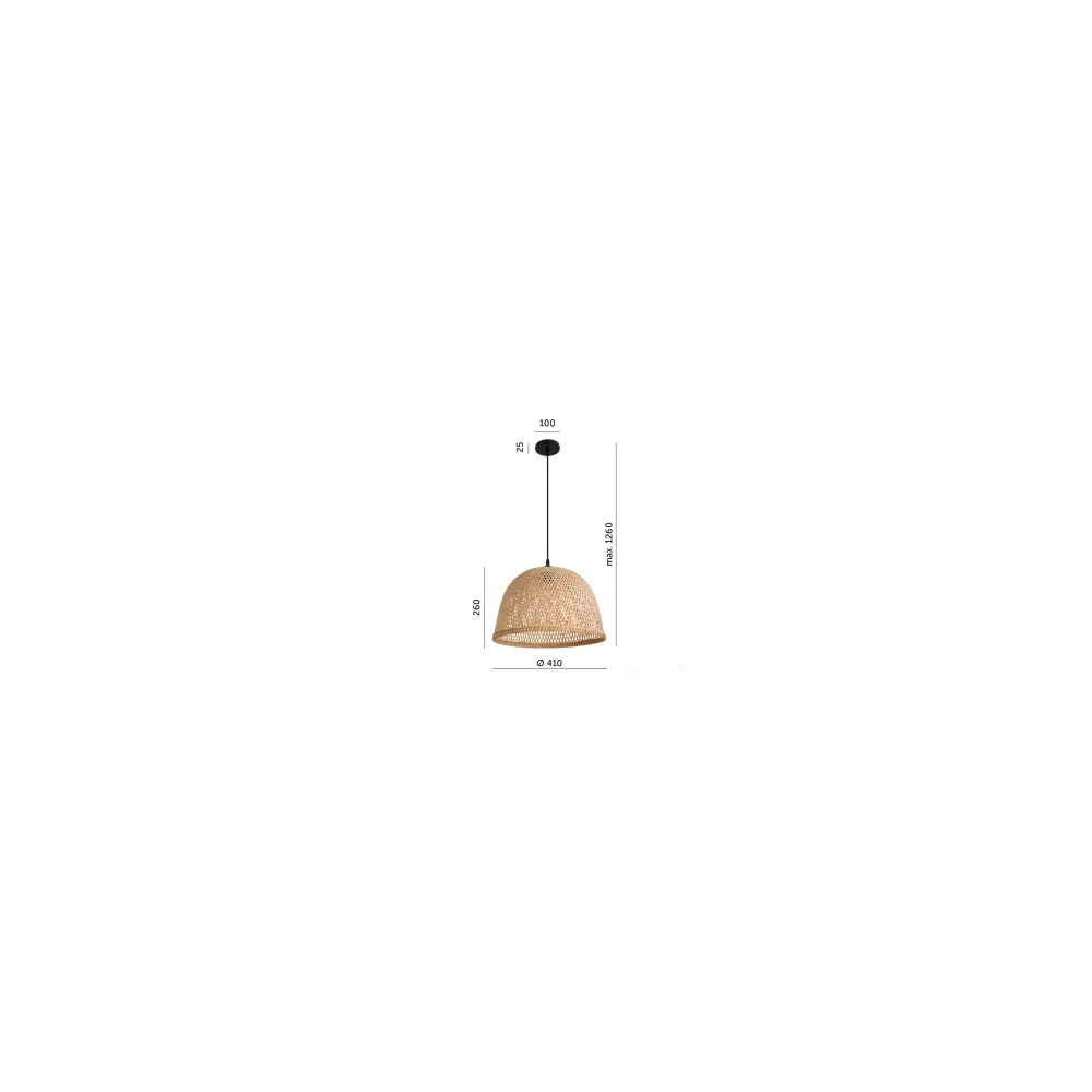 KOBI-001481-.webp Függeszték BOHO BOSU 1xE27 001481