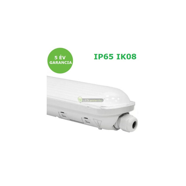 LED LINE Prime Linker ipari LED lámpatest, 40W, 6000 lumen, IP65 IK08, 1200 mm