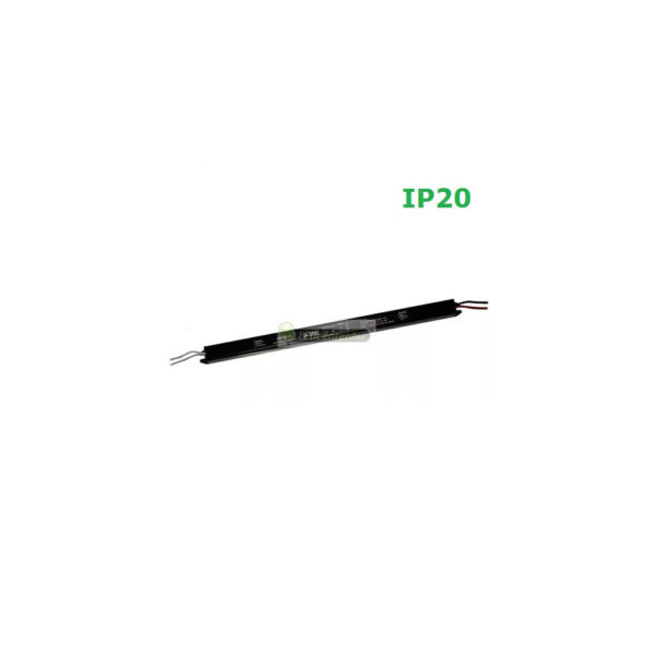 LEDIS Slim 60W DC12V stabilizált LED tápegység, 316x18x18 mm
