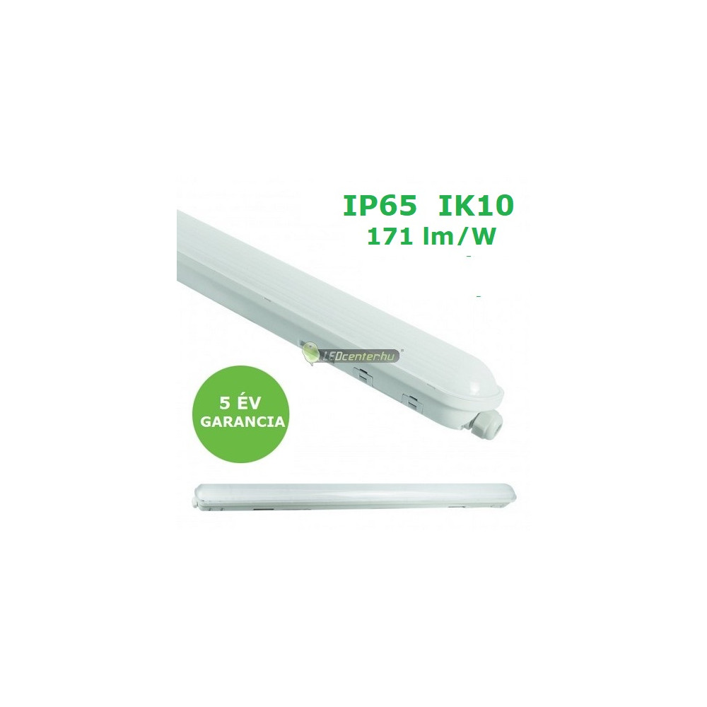 SpectrumLED LIMEA GIGANT ipari LED lámpatest, 38W, 6600 lumen, IP65 IK10, 1200 mm
