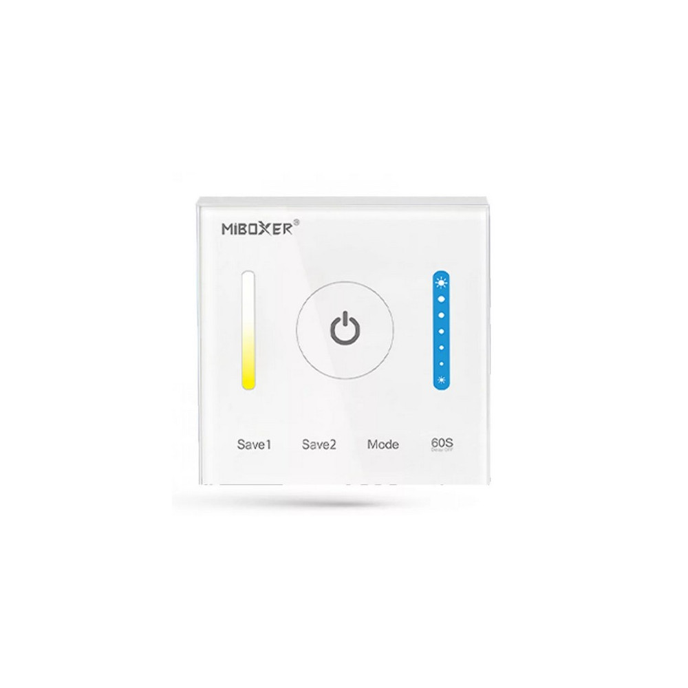 MiLight-MiBoxer P2 CT fali dimmer vezérlő, RF, elemes