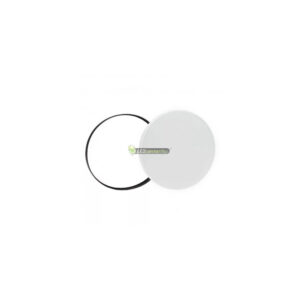 SpectrumLED NYMPHEA 18W IP54 IK04 ütésálló LED lámpa fekete/fehér gyűrűvel, melegfehér 2évG SLI031034WW_PW