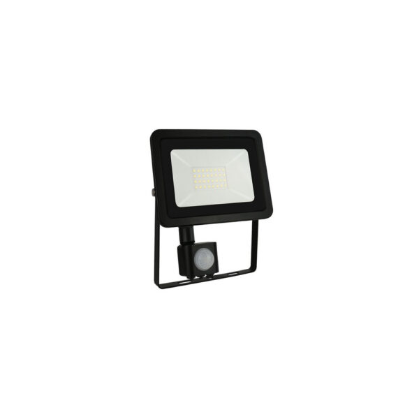 SpectrumLED NOCTIS LUX 2 fekete mozgásérzékelős LED reflektor, 30W, IP44