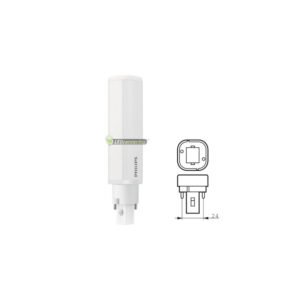 PHILIPS CorePro 6,5W PLC G24 LED égő, 650 lumen, melegfehér