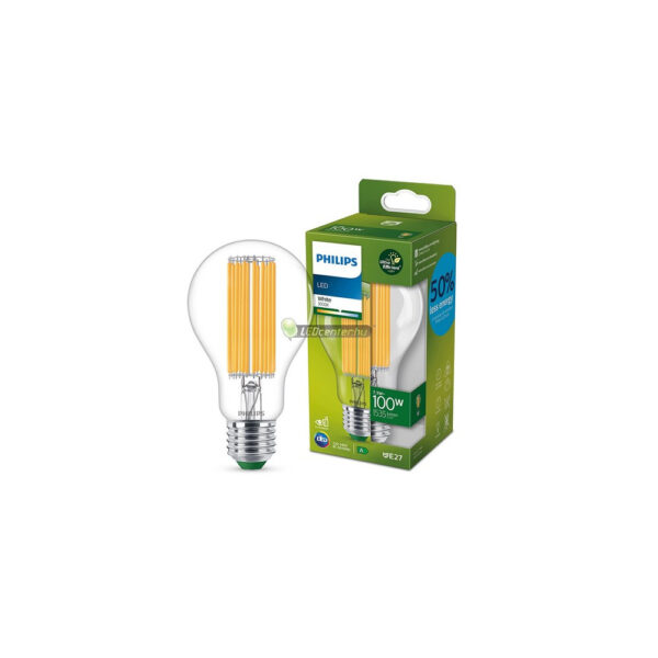 PHILIPS ultrahatékony 7,3W E27 LED körteégő