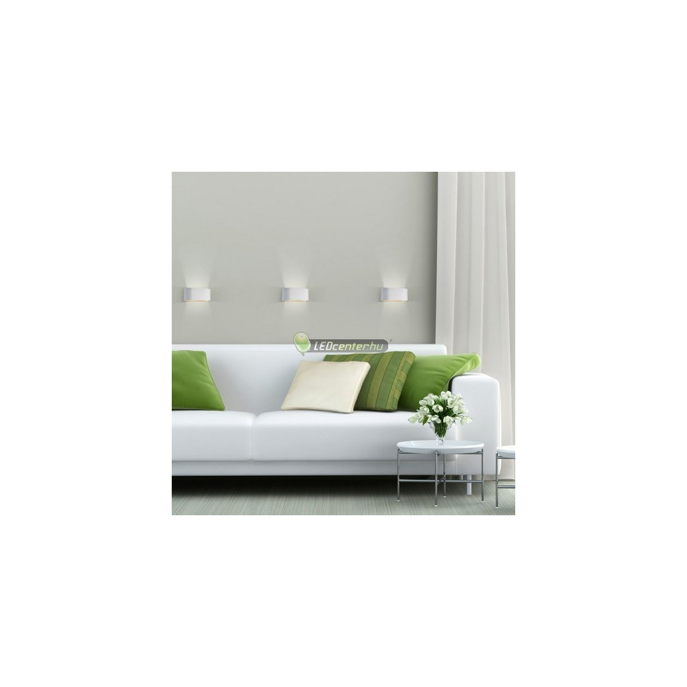 SpectrumLED SQUALLA fali lámpatest, fehér-arany, G9/230V SLIP006001