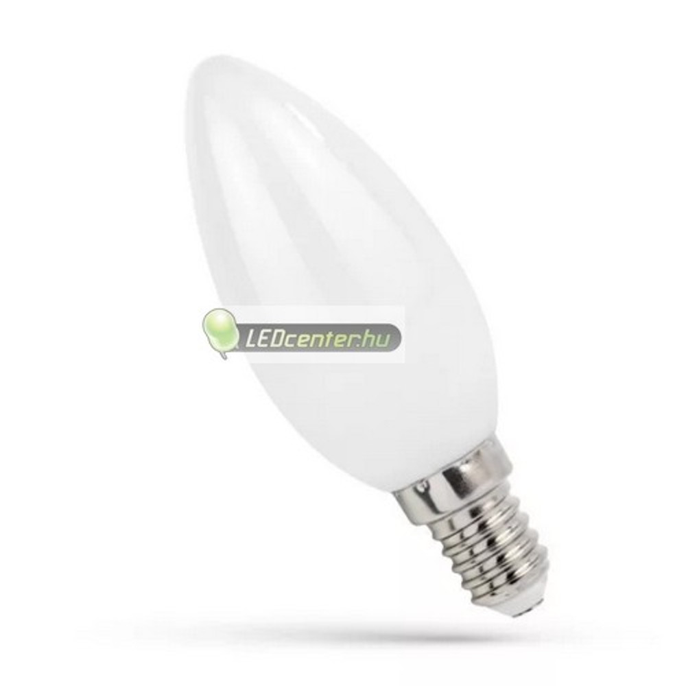 SpectrumLED COG 4W E14 LED gyertya izzó, természetes fehér