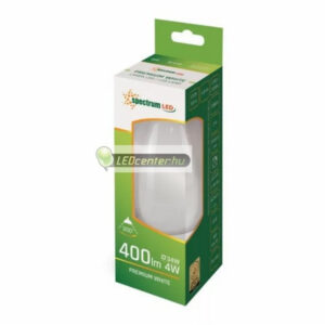 SpectrumLED COG 4W=39W E14 LED gyertya izzó, természetes fehér WOJ14333