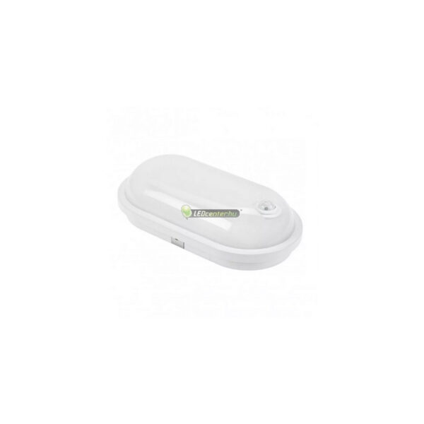 SpectrumLED TECHNIC 20W IP54 IK07 ovális LED lámpa mozgásérzékelővel