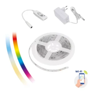 WOJ14493.webp Spectrum SMART RGBW LED szalag szett vezérlővel és tápegységgel