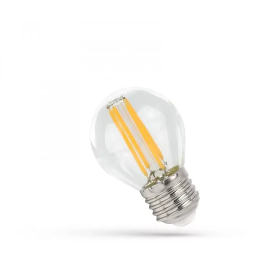 SpectrumLED 5,5W E27 dimmerelhető COG LED kisgömb, melegfehér