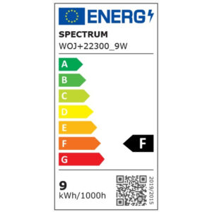 SpectrumLED 9W LED fénycső T8/60cm melegfehér 980 lumen, egyoldali bekötés, 3évG (WOJ22300_9W)