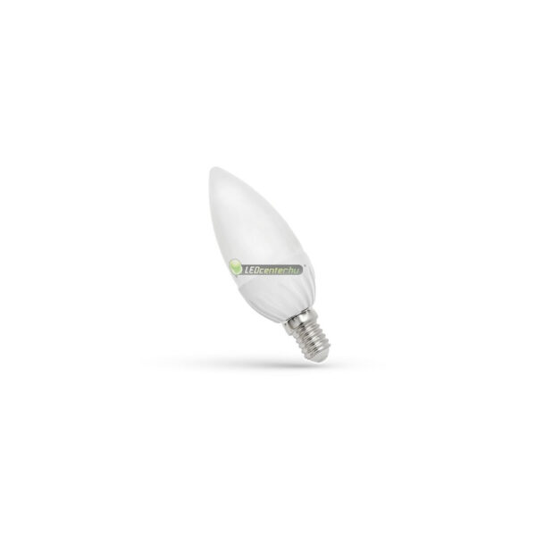 SpectrumLED E14 LED gyertya izzó, 6W, 500 lumen, hidegfehér