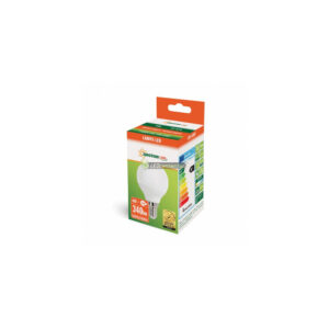e14_led_kisgomb_4w_mf_doboz.jpg SpectrumLED 4W E14 340 lumen LED kisgömb izzó, melegfehér WOJ13030_4W