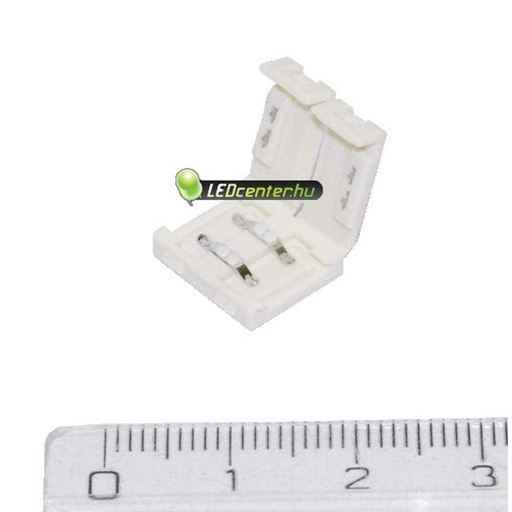 f28f8e776fccdfd0e646356bcaa2f2c3.jpg 10 mm-es LED szalaghoz forrasztásmentes toldóelem