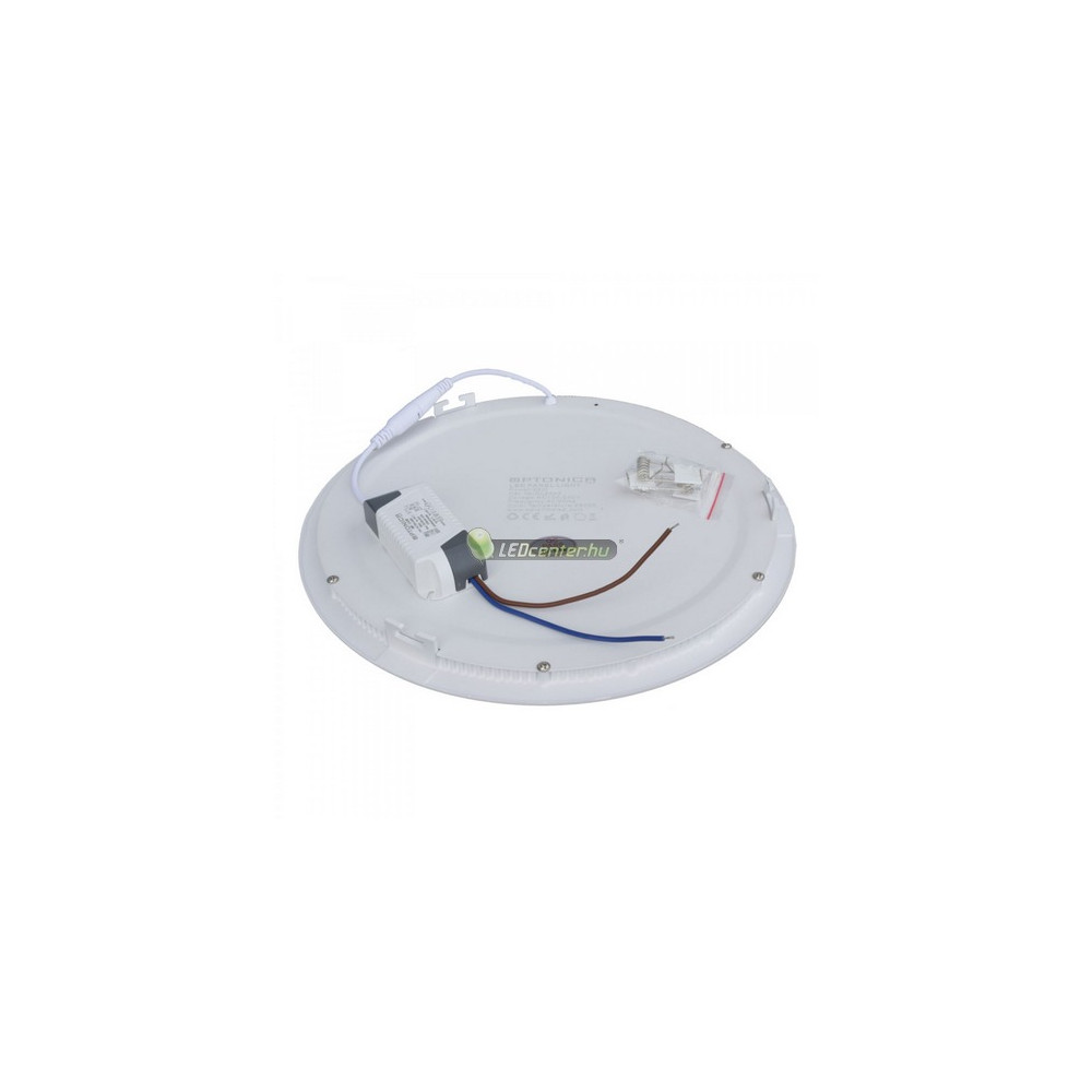 INTI 24W=192W kerek fehér LED mennyezeti lámpa melegfehér2443